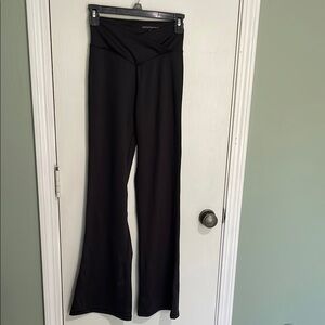 Aeropostale Black Flare spandex leggings